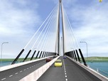 Diam-Diam Dibangun, Ini Desain Calon Jembatan Terpanjang RI