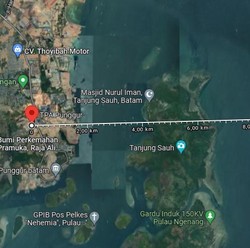 Ini Penampakan Lokasi Calon Jembatan Terpanjang di RI