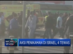 Kasus Penikaman di Israel, 4 Orang Tewas