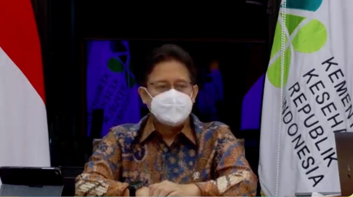Menteri Kesehatan, Budi Gunadi Sadikin Memberikan Konferensi Pers Mengenai Panduan Protokol Kesehatan Ramadhan dan Idul Fitri. Menteri Kesehatan, Budi Gunadi Sadikin Memberikan Konferensi Pers Mengenai Panduan Protokol Kesehatan Ramadhan dan Idul Fitri. (Tangkapan Layar Youtube Kementerian Kesehatan RI)