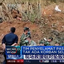 Pesawat China Eastern Airlines Jatuh, Seluruh Korban Tewas