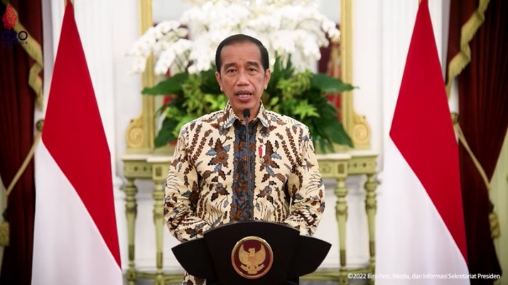Presiden Joko Widodo (Jokowi) Memberikan Keterangan Pers  terkait Kebijakan PPLN dan Panduan Protokol Kesehatan Ramadan dan Idulfitri. (Tangkapan Layar Youtube Sekretariat Presiden)