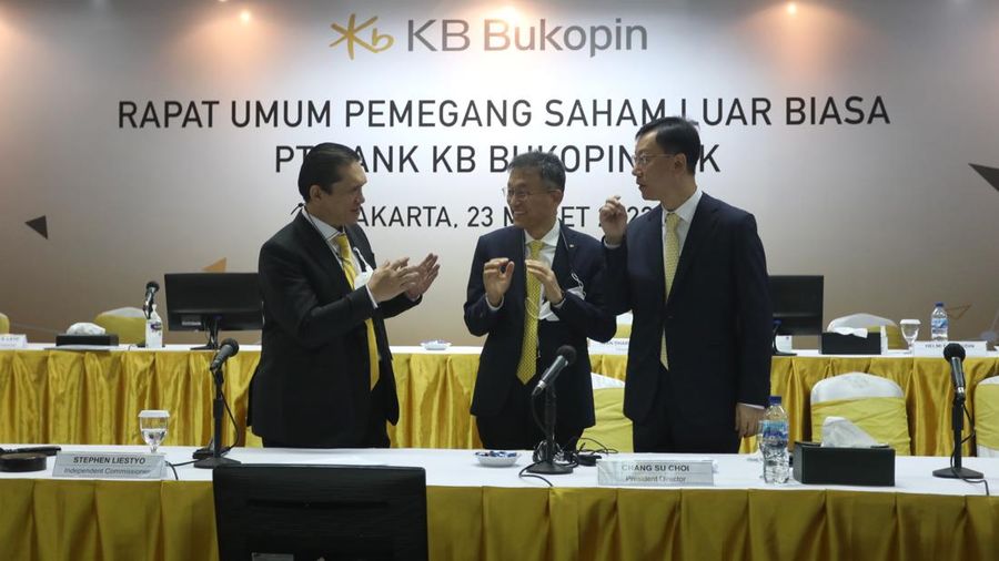 RUPS Bank Bukopin (CNBC Indonesia/Andrean Kristianto)