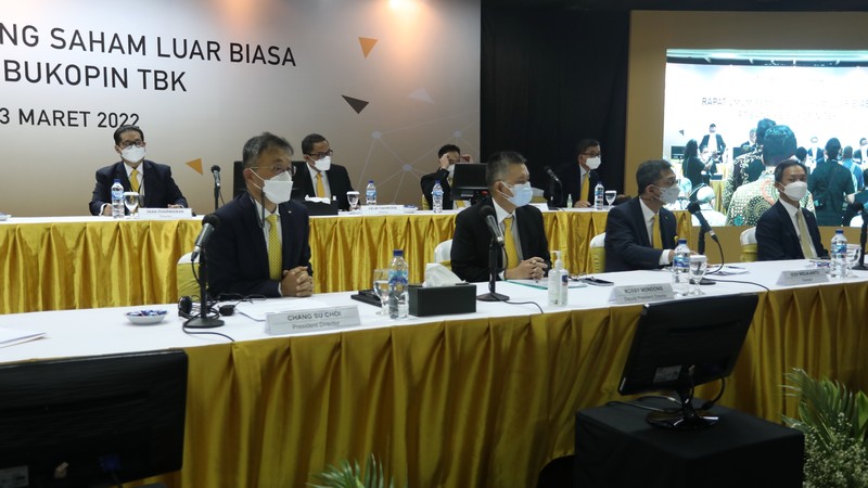 RUPS Bank Bukopin (CNBC Indonesia/Andrean Kristianto)