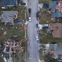 AS Diterjang Tornado, Begini Penampakan Hancurnya Texas