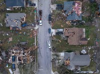 AS Diterjang Tornado, Begini Penampakan Hancurnya Texas