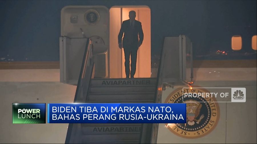 Biden Sowan ke Markas NATO, Mau Perang Dunia Ke-3?