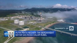 Putin Minta Negara Tak Bersahabat Bayar Gas Rusia dalam Rubel