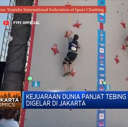 Kejuaraan Dunia Panjat Tebing 2022 Digelar Di Jakarta