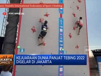 Kejuaraan Dunia Panjat Tebing 2022 Digelar Di Jakarta
