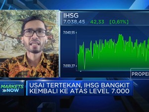 Efek Sentimen Mudik Lebaran, IHSG Bangkit ke Atas Level 7.000