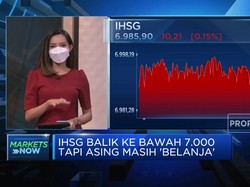 IHSG Dibuka Melemah Tapi Asing Masih 'Belanja'