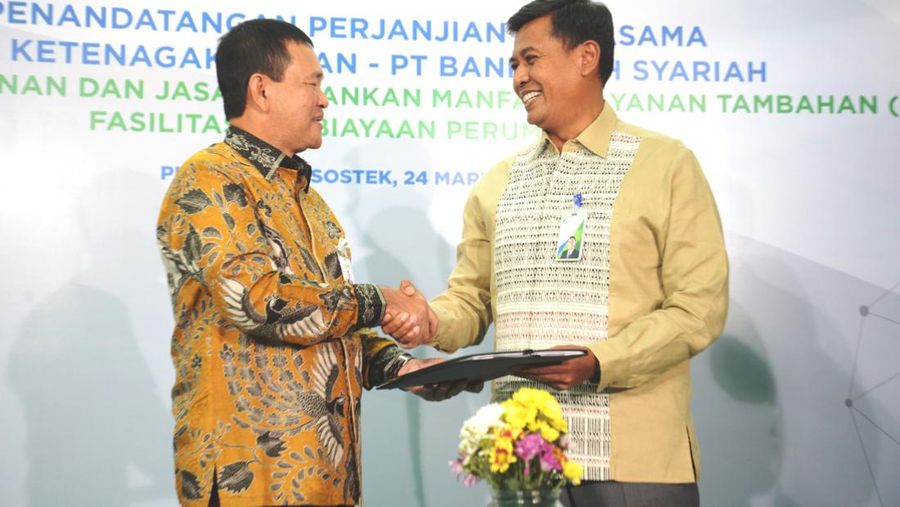 Kolaborasi BPJAMSOSTEK dengan Bank Aceh sediakan skema pembiayaan perumahaan bagi peserta.