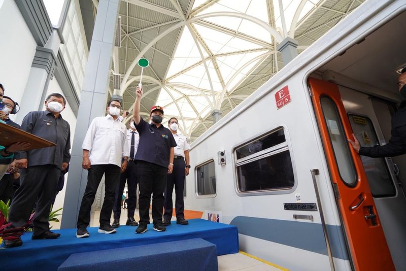 Menteri BUMN Erick Thohir di Peresmian Stasiun Garut Cibatu (Dok.Kementerian BUMN) Menteri BUMN Erick Thohir di Peresmian Stasiun Garut Cibatu (Dok.Kementerian BUMN)