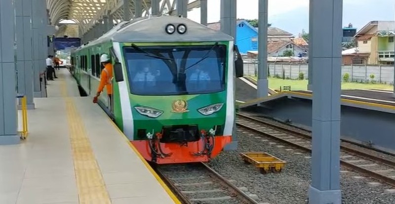 Menteri BUMN Erick Thohir di Peresmian Stasiun Garut Cibatu (Dok.Kementerian BUMN)