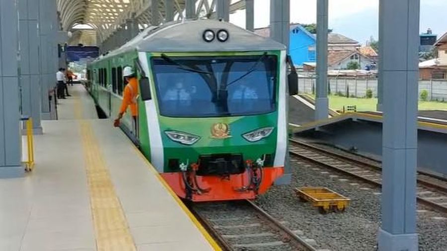Menteri BUMN Erick Thohir di Peresmian Stasiun Garut Cibatu (Dok.Kementerian BUMN)