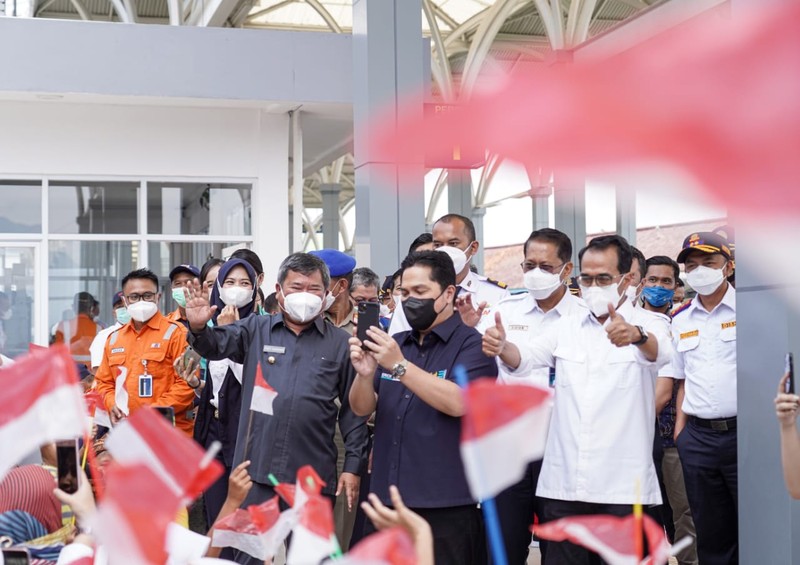 Menteri BUMN Erick Thohir di Peresmian Stasiun Garut Cibatu (Dok.Kementerian BUMN) Menteri BUMN Erick Thohir di Peresmian Stasiun Garut Cibatu (Dok.Kementerian BUMN)