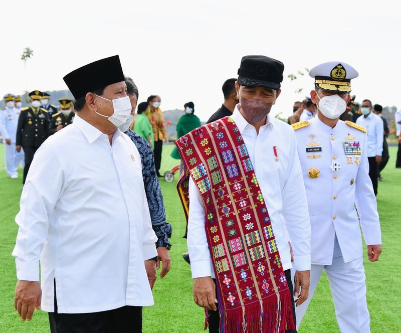 Presiden Joko Widodo meresmikan Politeknik Dr. Aloysius Benedictus Mboi, Universitas Pertahanan Republik Indonesia (Unhan) di Kabupaten Belu, Nusa Tenggara Timur (NTT), pada Kamis, 24 Maret 2022. ( Laily Rachev - Biro Pers Sekretariat Presiden) Presiden Joko Widodo meresmikan Politeknik Dr. Aloysius Benedictus Mboi, Universitas Pertahanan Republik Indonesia (Unhan) di Kabupaten Belu, Nusa Tenggara Timur (NTT), pada Kamis, 24 Maret 2022. ( Laily Rachev - Biro Pers Sekretariat Presiden)