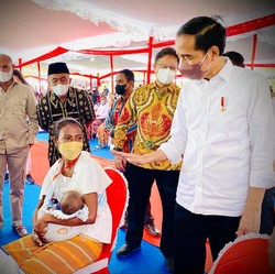 Jokowi Bagikan Resep Tokcer Turunkan Angka Stunting Indonesia