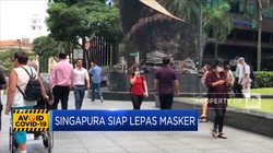 Singapura Siap Lepas Masker, Jepang Tarik Status Darurat