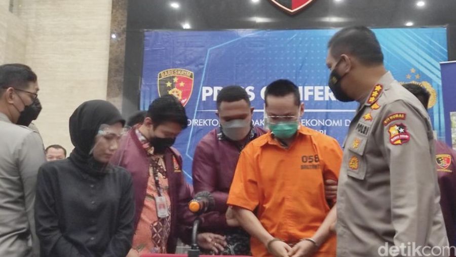 Barang bukti kasus Indra Kenz (Azhar-detikcom)