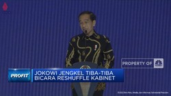Jokowi Jengkel Tiba-Tiba Bicara Reshuffle Kabinet