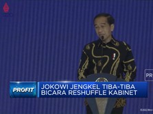 Jokowi Jengkel Tiba-Tiba Bicara Reshuffle Kabinet