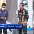 Jokowi Resmikan SPKLU Ultra Fast Charging