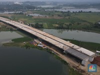 Membelah Sungai & Hutan, Megahnya Penampakan Tol Cikampek II