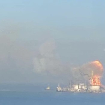 Ini Detik-detik Kapal Perang Rusia Ditenggelamkan Ukraina