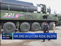 Kim Jong Un Uji Coba Lagi Rudal Balistik