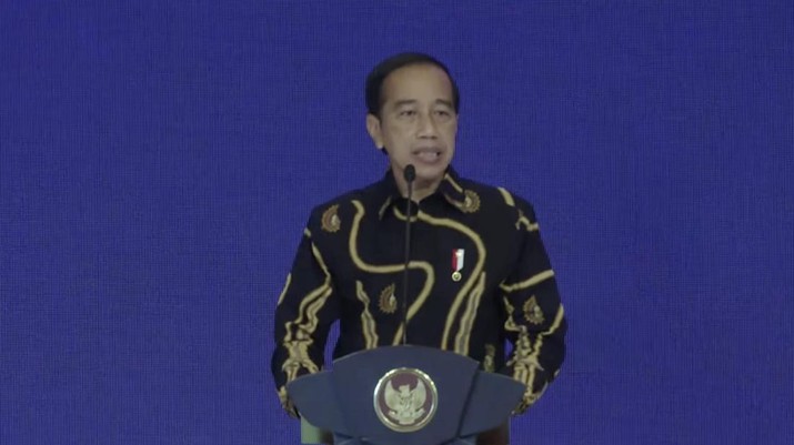 Pengarahan Presiden RI Jokowi Tentang Aksi Afirmasi Bangga Buatan Indonesia, 25 Maret 2022. (Tangkapan Layar Youtube)