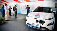 Pertama Di RI, Jokowi Resmikan SPKLU Ultra Fast Charging - Foto 1