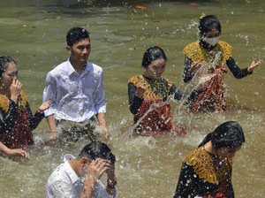 Tradisi Blangikhan di Lampung, Simbol Penyucian Diri Sebelum Puasa Ramadan