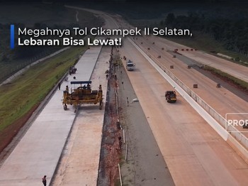 Megahnya Tol Cikampek II Selatan, Lebaran Bisa Lewat Sini Nih