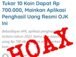 Waduh! OJK Kena Catut Aplikasi Penghasil Uang