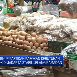 Anies: Kebutuhan Pokok di Jakarta Stabil Jelang Ramadan