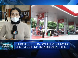 Harga Keekonomian Pertamax Per 1 April Rp 16 Ribu Per Liter