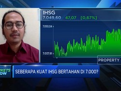 Hijau di Awal Pekan, IHSG Kuat Bertahan di Level 7.000-an?