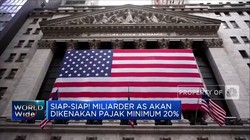 Siap-siap, Miliarder AS Akan Dikenakan Pajak Minimum 20%