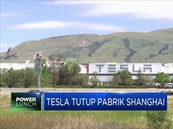 Tesla Tutup Pabrik di Shanghai Imbas Lockdown