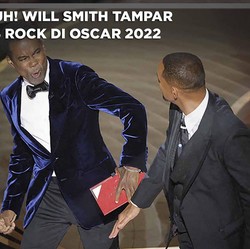 Plakkk! Will Smith Tampar Chris Rock di Oscar 2022