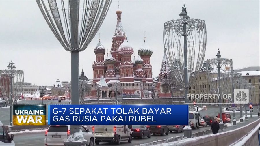 G7 Enggan Bayar Gas Rusia Dengan Rubel