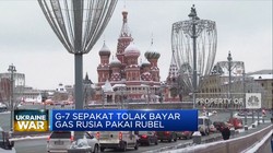 G7 Enggan Bayar Gas Rusia Dengan Rubel