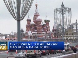 G7 Enggan Bayar Gas Rusia Dengan Rubel