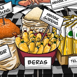 Jelang Nataru, Harga Sembako Hari Ini Serba 'Meledak'