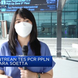 Viral Antrean Tes PCR PPLN di Bandara Soetta