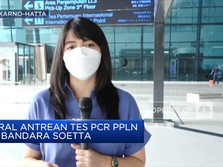 Viral Antrean Tes PCR PPLN di Bandara Soetta