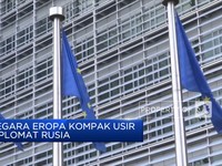 Negara Eropa Kompak Usir Diplomat Rusia