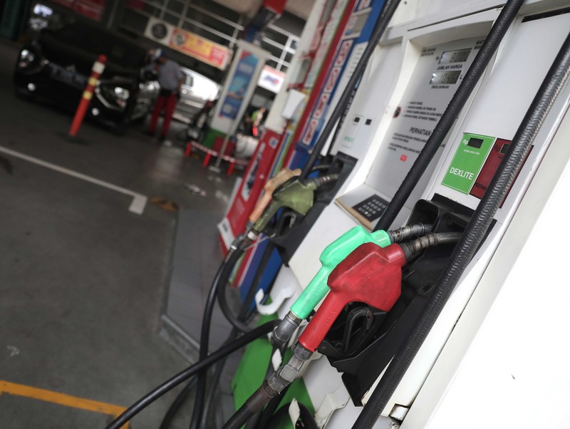SPBU Pertamina (CNBC Indonesia/Andrean Kristianto)